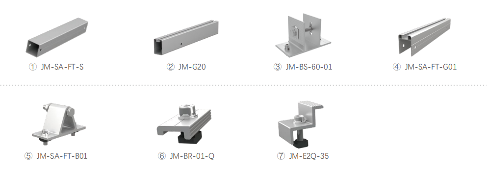 Agricultural Farmland Solar Mounting System