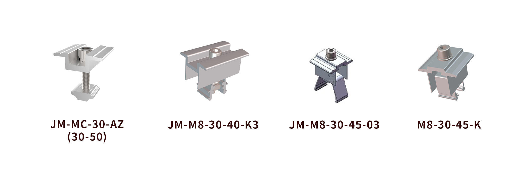 Solar Panel Racking System Mid Clamp