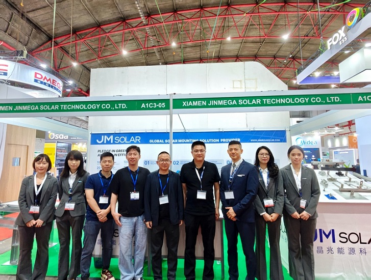 Exhibition Review | JinMega Wraps Up Solartech Indonesia 2026